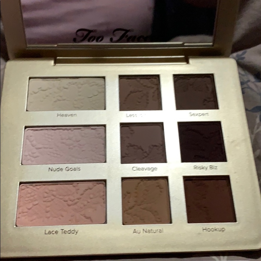 Too faced natural palette